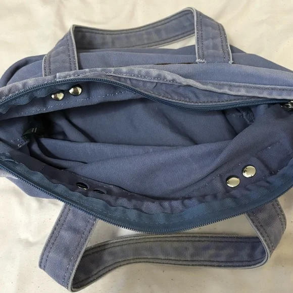 Marc Jacobs Canvas Tote Bag, Grey/Purple, One Size - Picture 4 of 5